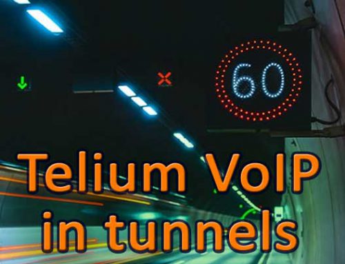 Telium technology underpins tunnel emergency phones