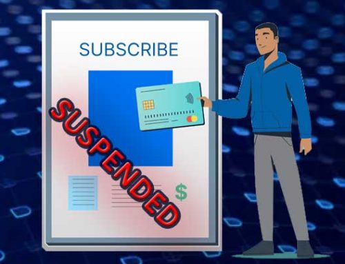 Subscription sales suspended